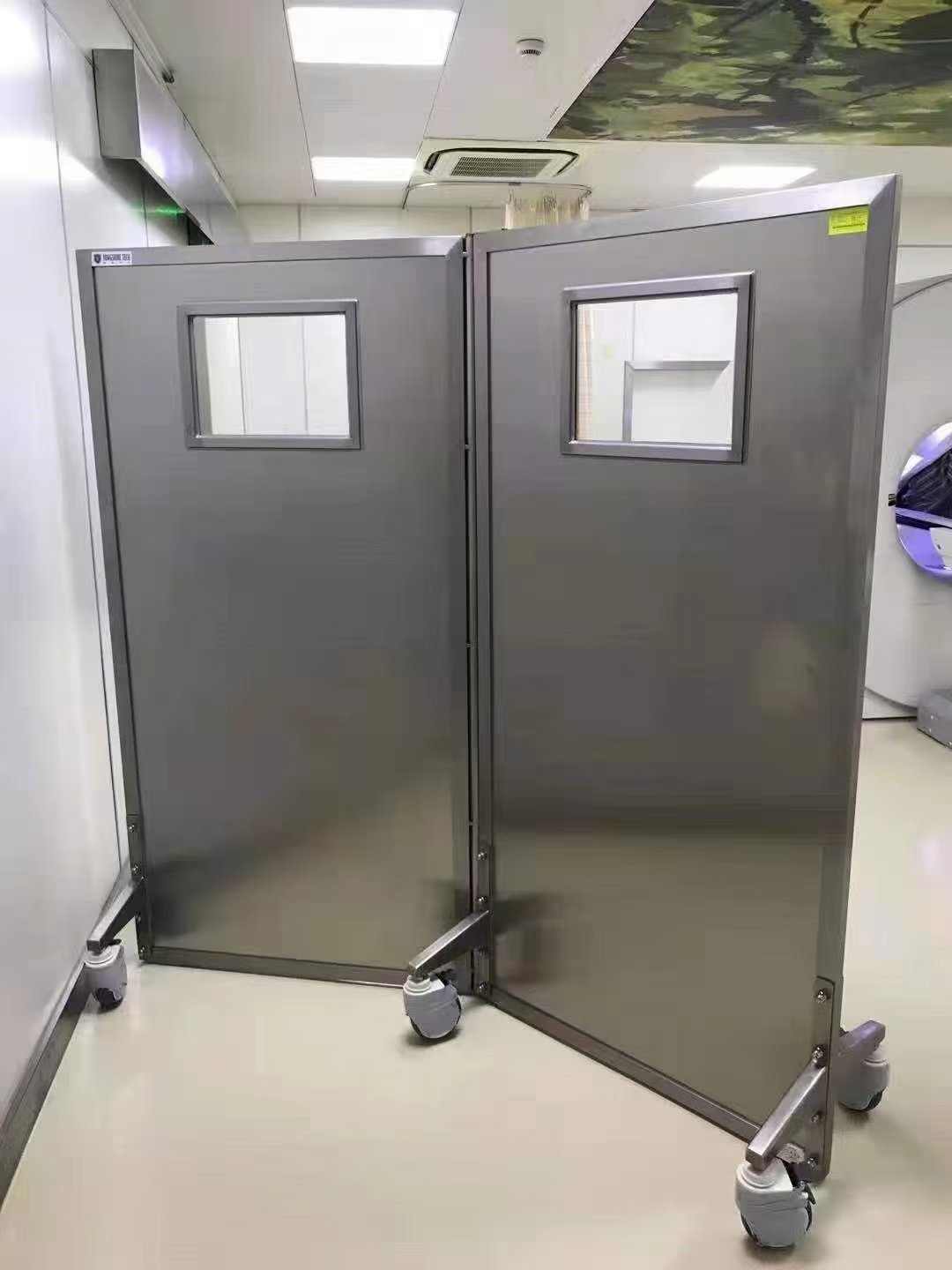 甘南隔断双联铅屏风